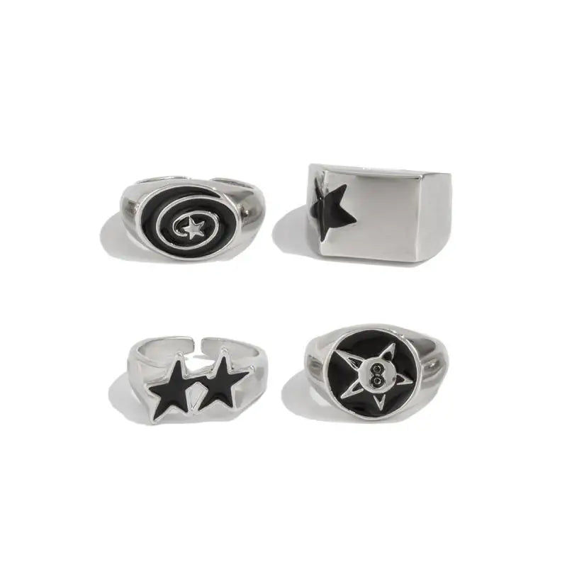 Ring Set Stars - Pixie For Man