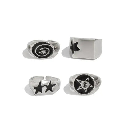 Ring Set Stars - Pixie For Man