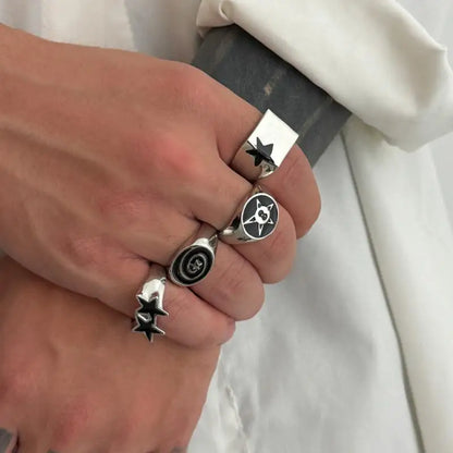 Ring Set Stars - Pixie For Man
