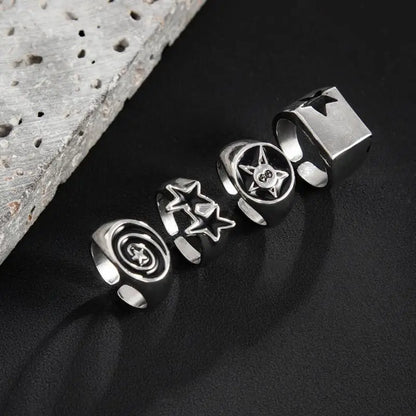 Ring Set Stars - Pixie For Man