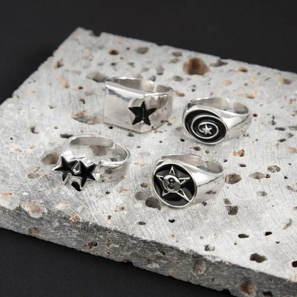Ring Set Stars - Pixie For Man