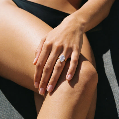 Oval Cut Ring - Pixie