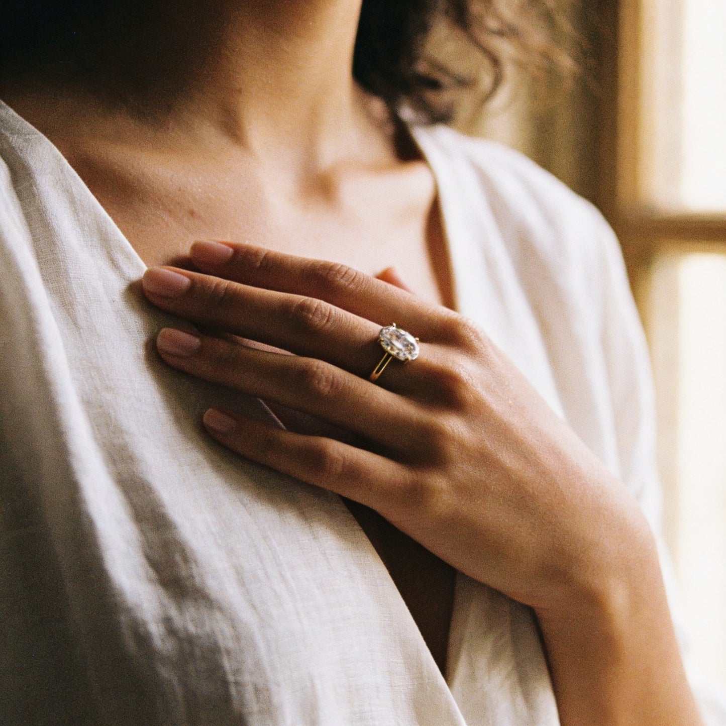 Oval Cut Ring - Pixie