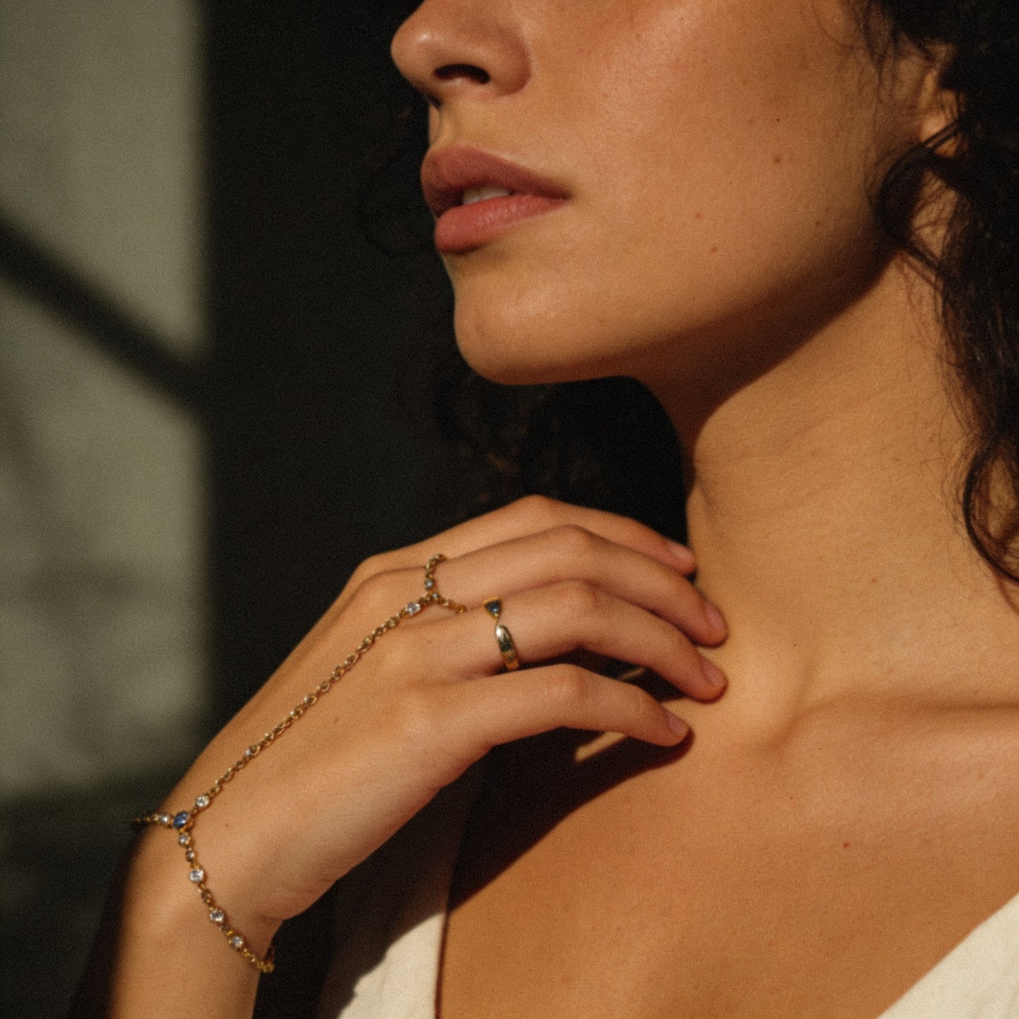 Collar de Mano Oro - Pixie