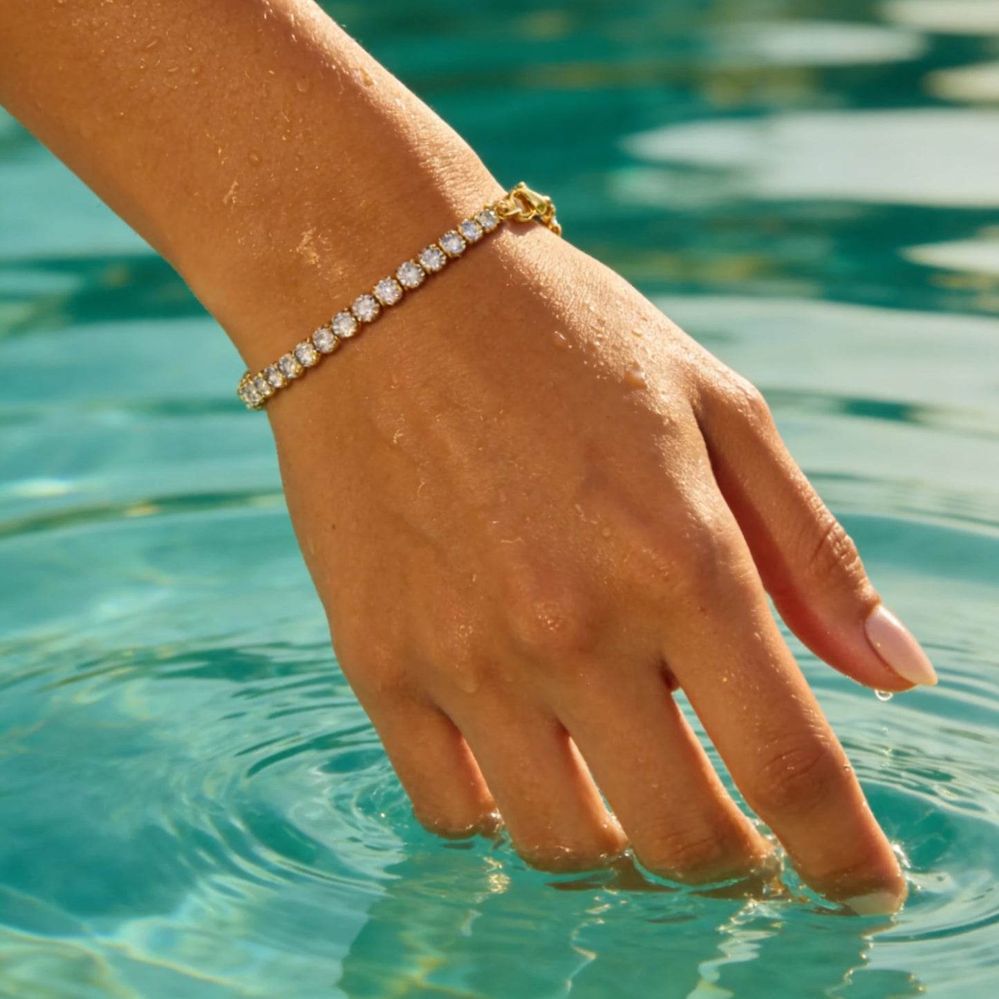 Golden Zircon Bracelet - Pixie