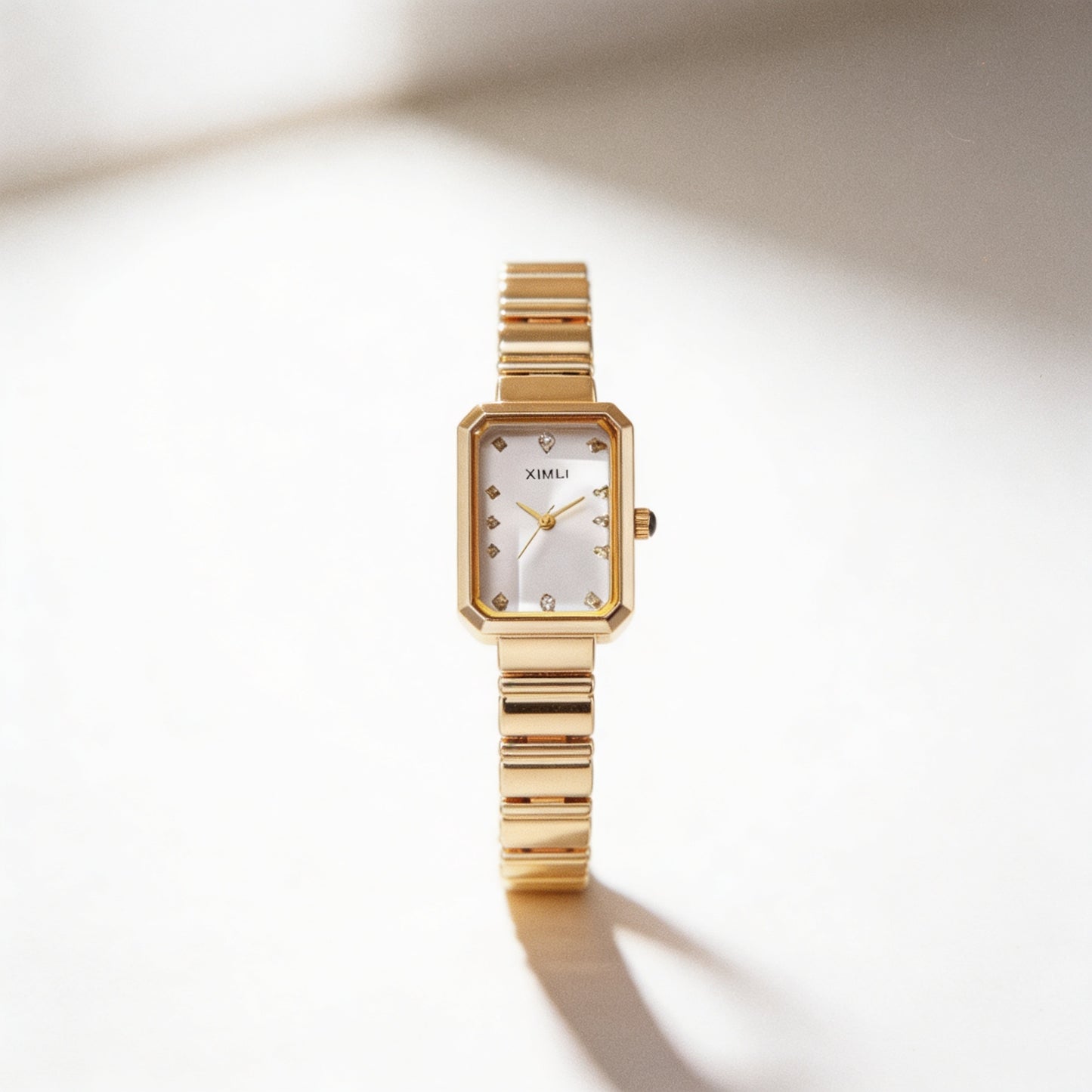 Reloj Rectangular Oro - Pixie