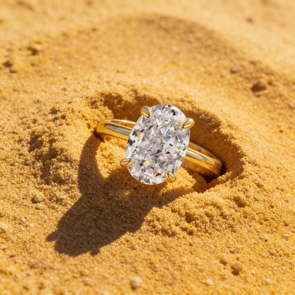 Oval Cut Ring - Pixie