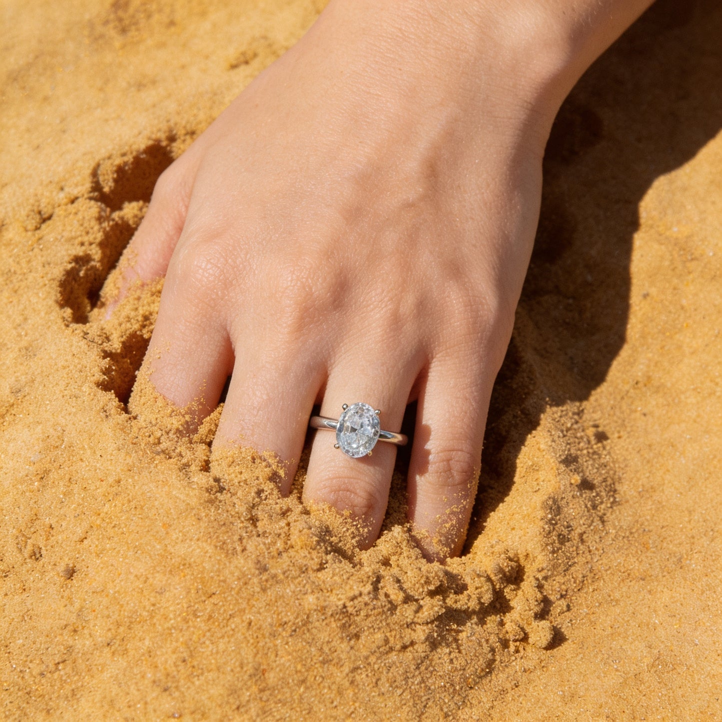 Oval Cut Ring - Pixie