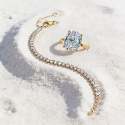 Golden Zircon Bracelet - Pixie
